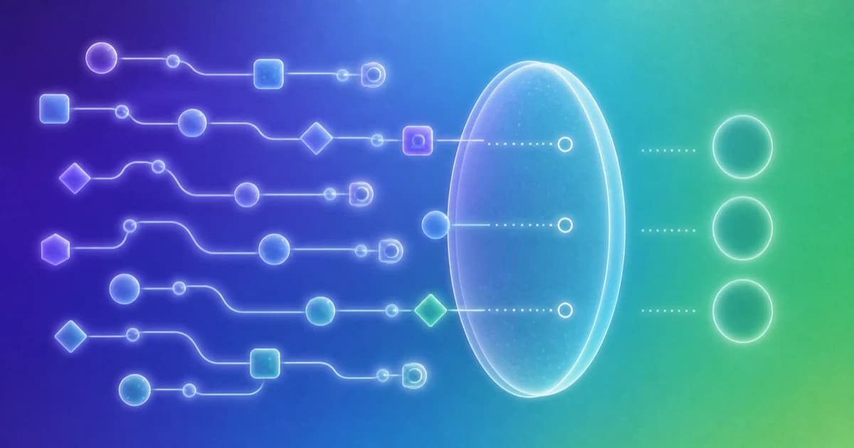 Relationship records passing through a next-step lens that reveals contacts with missing actions.