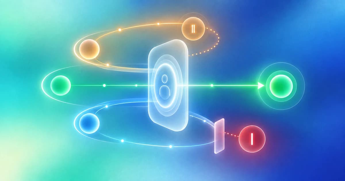Recurring review loops pass through a human approval gate with separate proceed, pause, and stop paths.