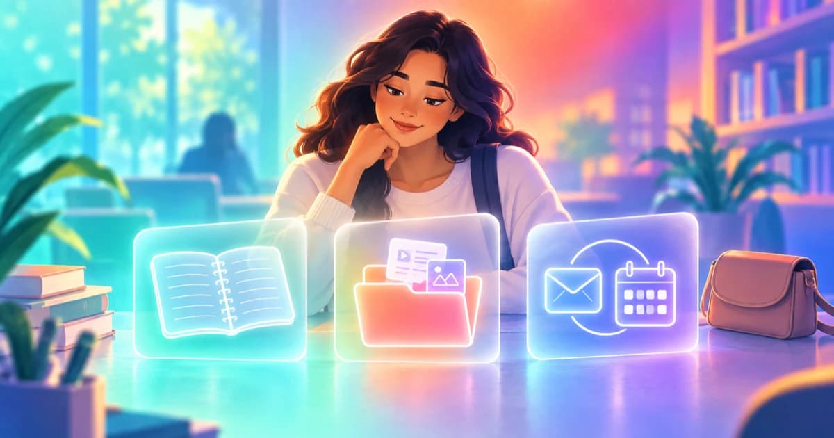 A student comparing useful AI tools and course resources before paying for a workspace.