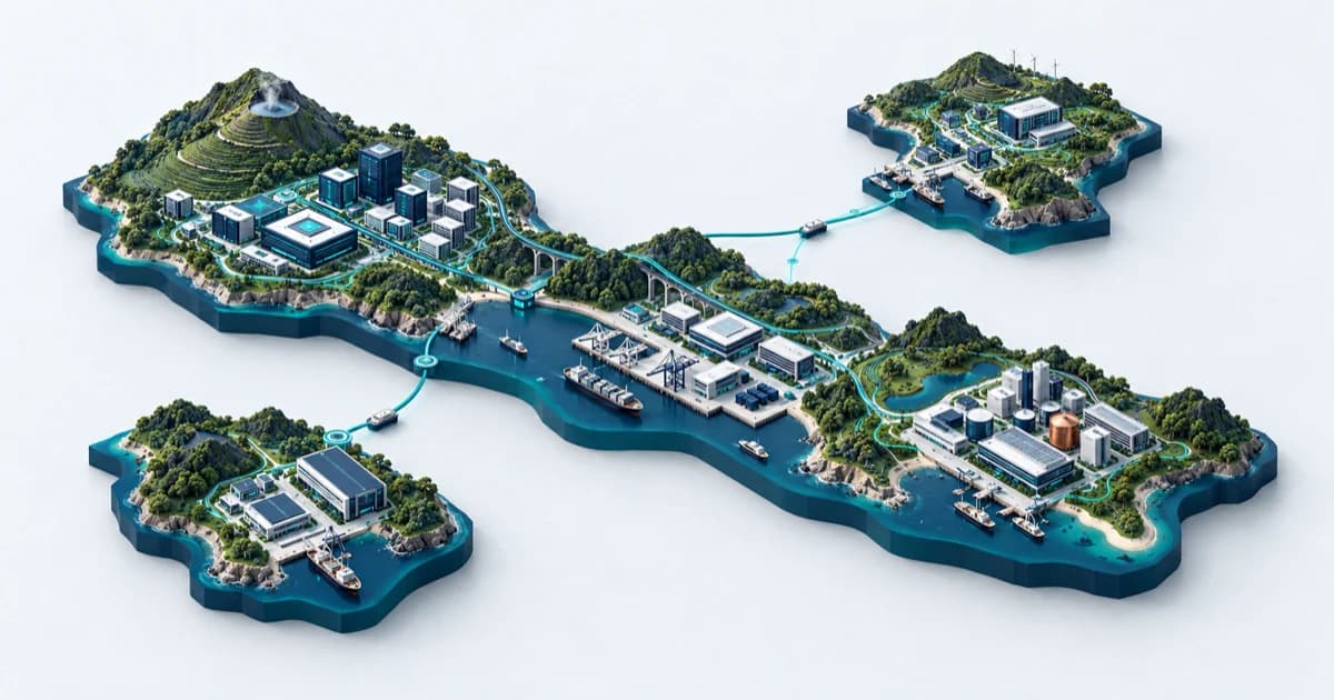 Illustrative Indonesia Venture Capital Firms startup ecosystem, linked by teal capital pathways
