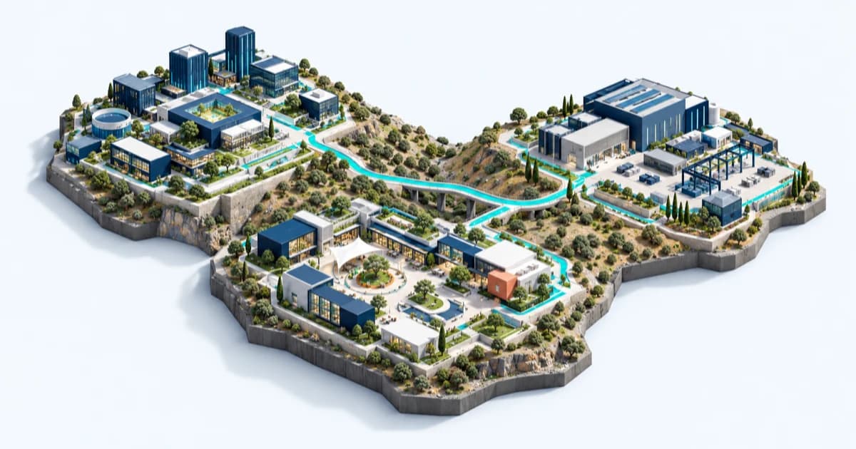 Illustrative Mexico Venture Capital Firms and Angel Investors startup ecosystem, linked by teal capital pathways