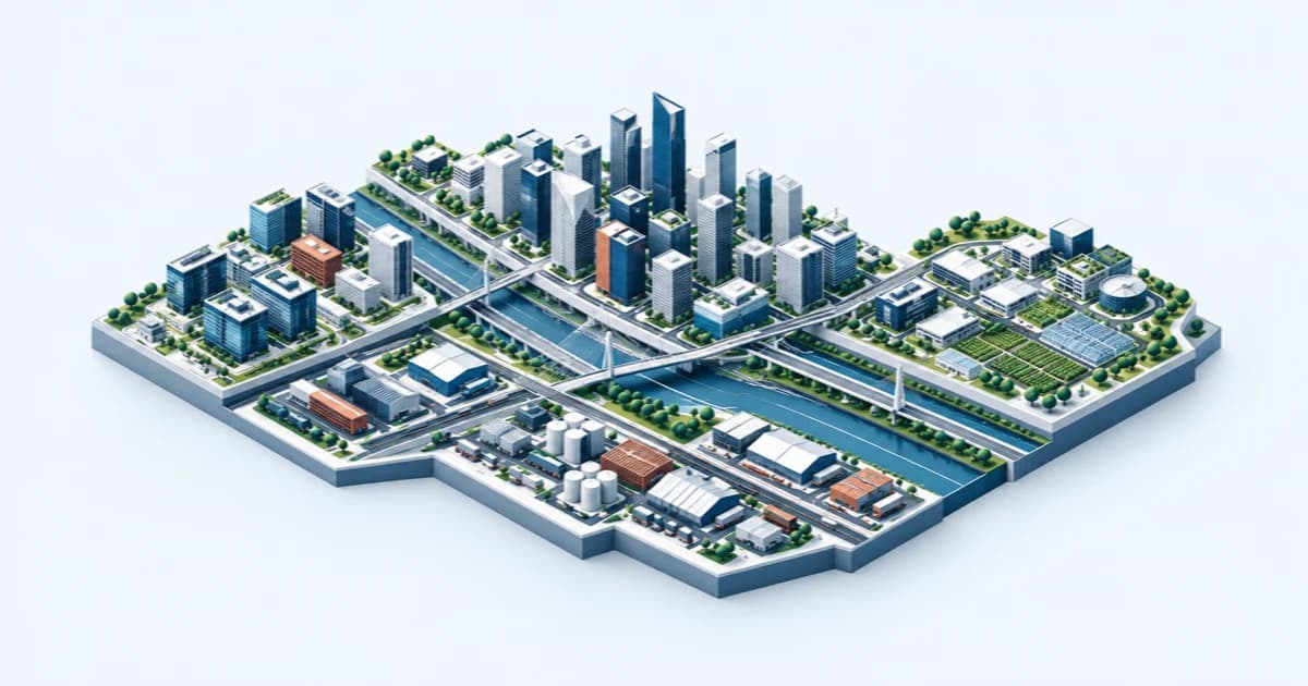 Illustrative São Paulo Venture Capital startup ecosystem, linked by teal capital pathways