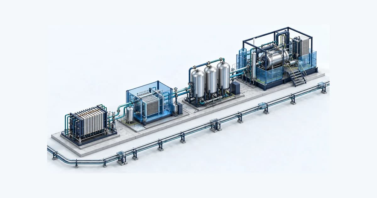 Illustrative Hydrogen technology capital and evidence system connected by teal pathways