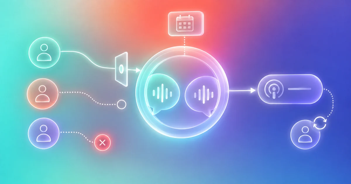 Guest relationship paths connecting a conversation to a prepared podcast episode.